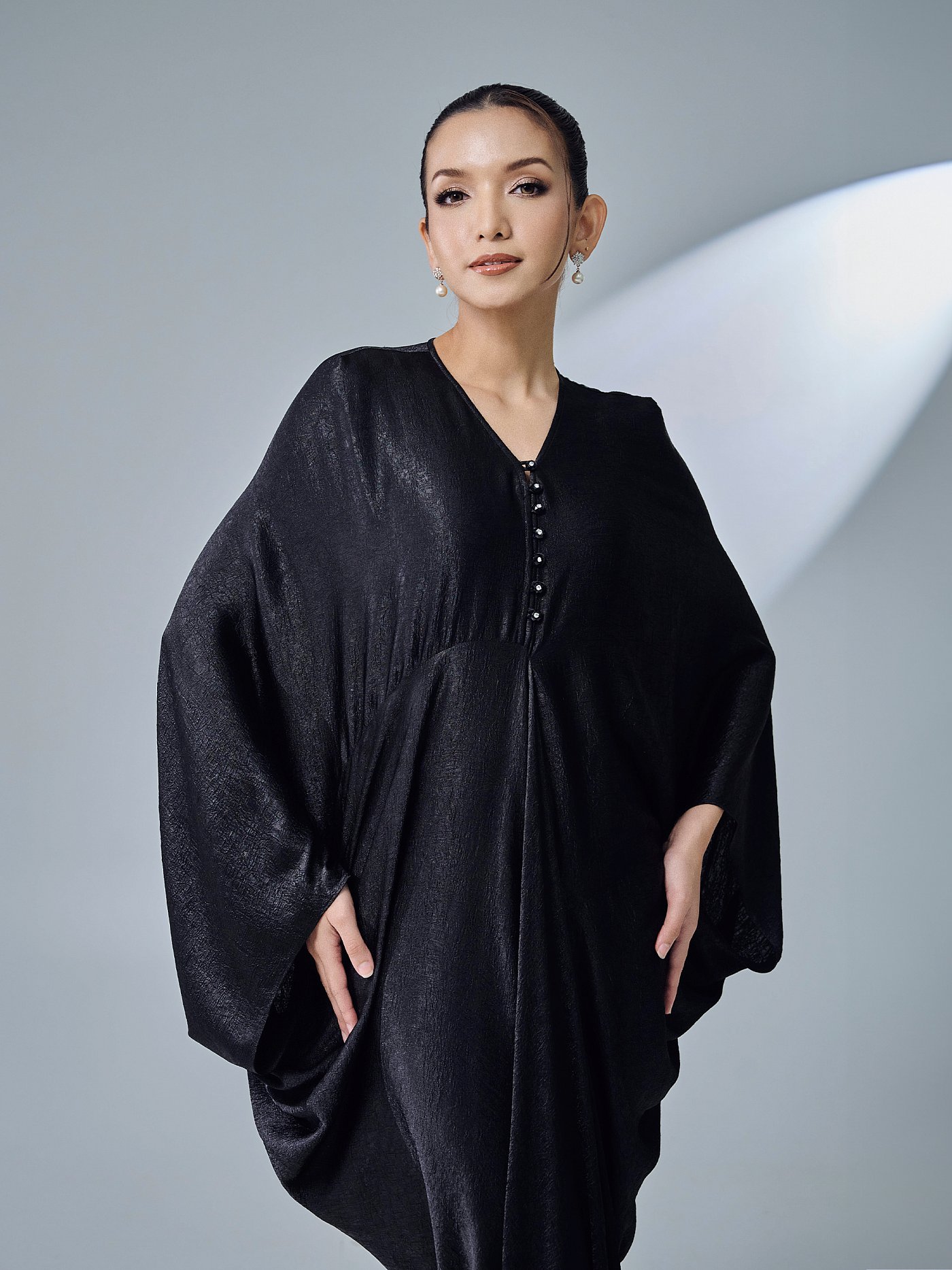KLARA CAFTAN - BLACK